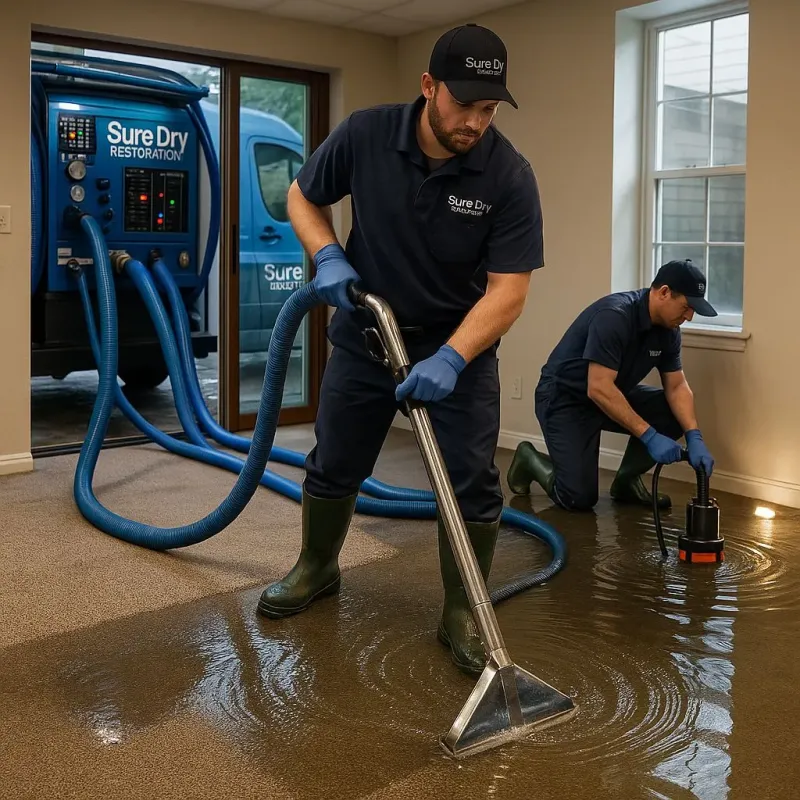 Water Extraction and Removal process in Mucarabones, PR